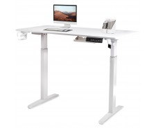 Стіл з електро-регулюванням висоти 120 х 60 см Flexi Desk Black Carbon 27991
