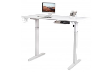 Стіл з електро-регулюванням висоти 120 х 60 см Flexi Desk Black Carbon 27991