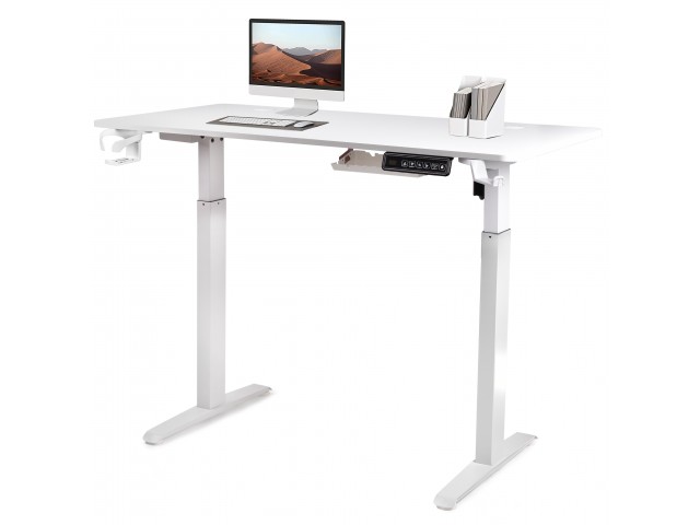Стіл з електро-регулюванням висоти 120 х 60 см Flexi Desk Black Carbon 27991
